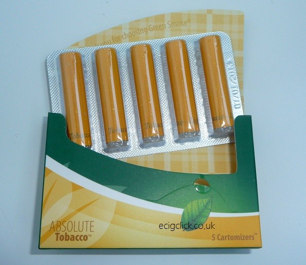 green smoke cartomizers