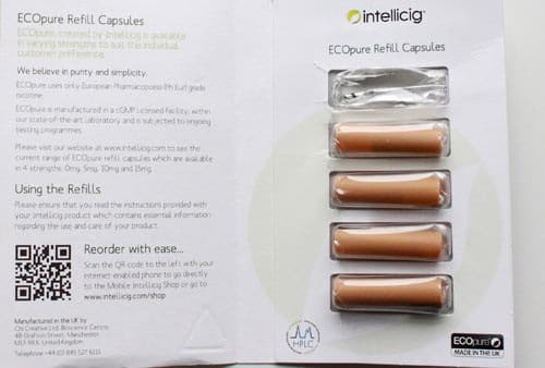 intellicig ecopure cartridges