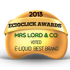 E-Liquid Best Brand - Mrs Lord & Co