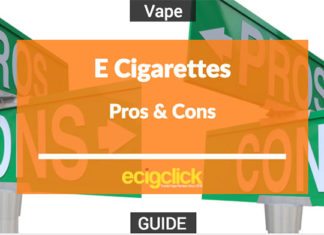 Pros and cons of e cigarettes