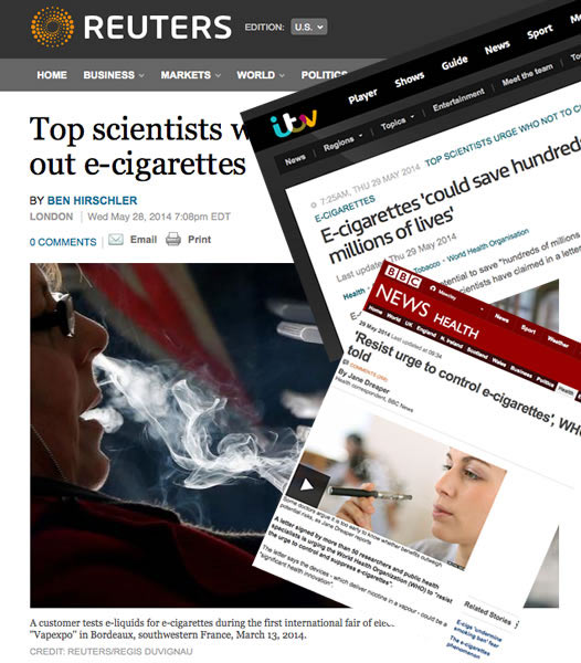 e cigarettes could save millions of lives