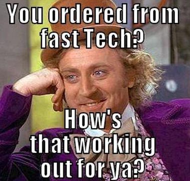 You ordered from Fasttech? Hows that going for you?