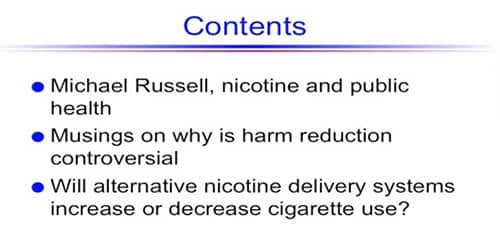 Global forum on nicotine