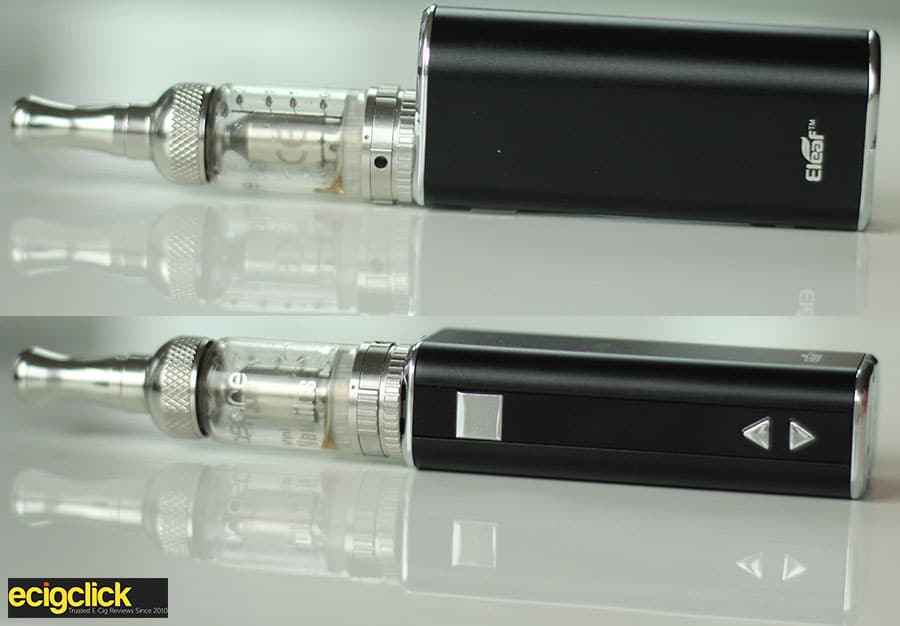 20 Watt iStick Battery frmot and side view