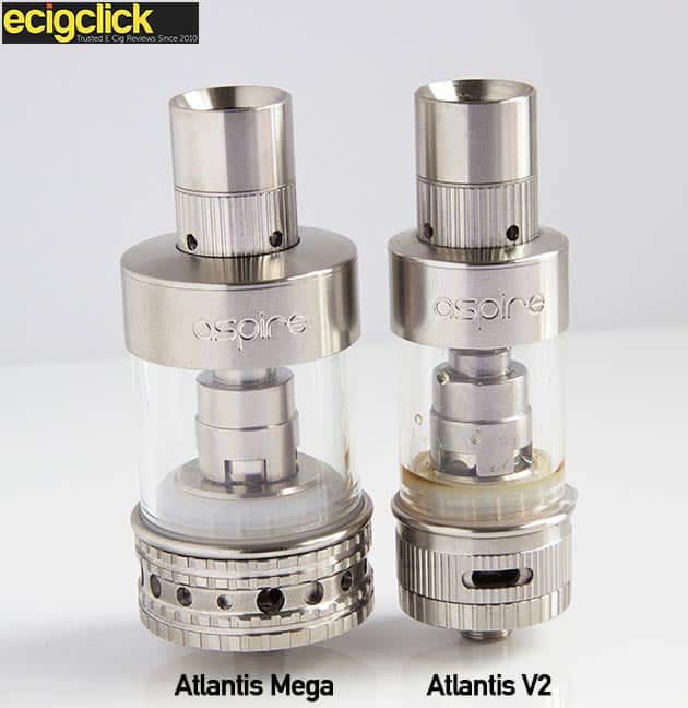 Aspire Atlantis V2 vs Mega