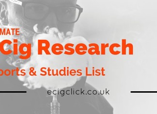 E Cig Research And Studies Resource List
