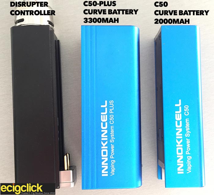 Innokin Disrupter C50 and C50 Plus batteries