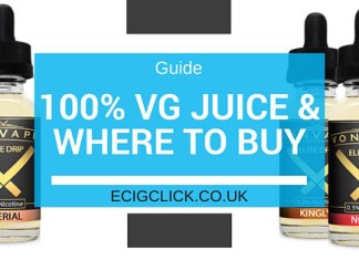 100% VG E juice and E Liquids