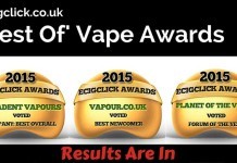 vape awards 2015 results