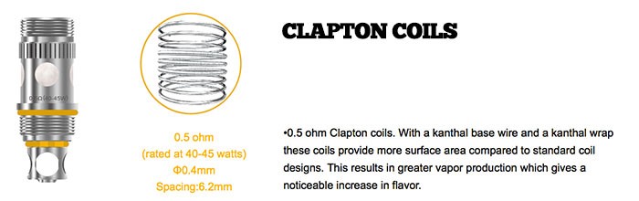 Triton 2 clapton coils