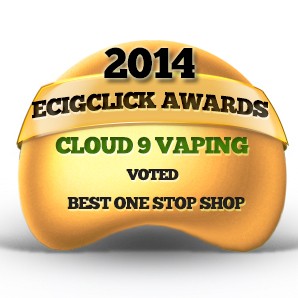 Cloud 9 vaping voted best one stop e cig shop