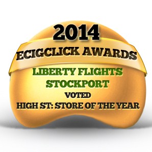 E Cigarette High St Store of The Year 2014