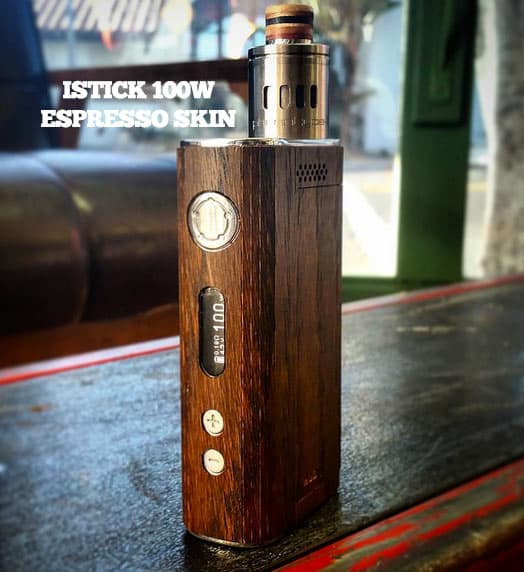 eleaf istick 100w wud skin