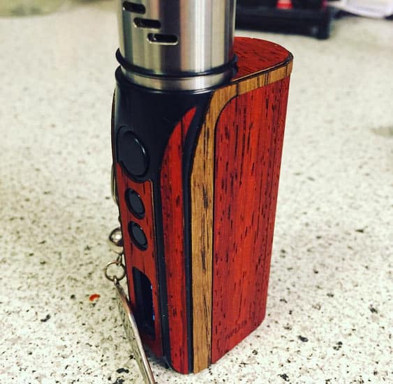 ipvd2 with 2 tone real wood skin