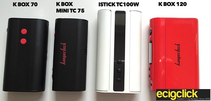 Eleaf iStick tc100 vs kanger kbox