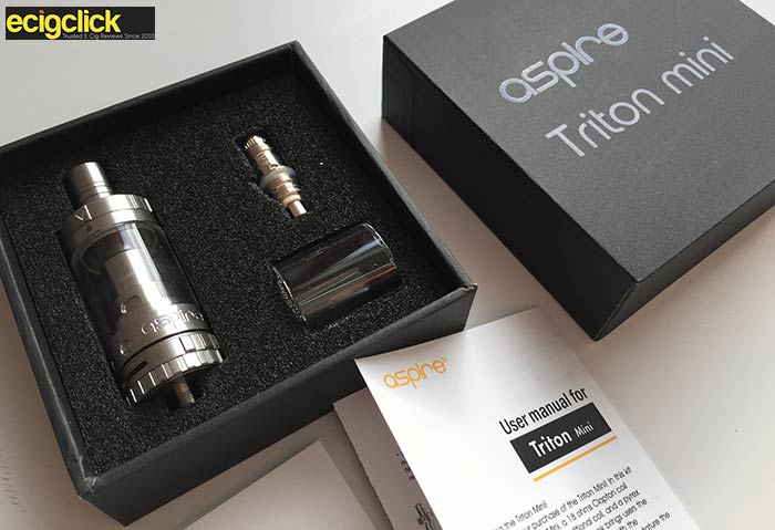 aspire triton mini unboxed