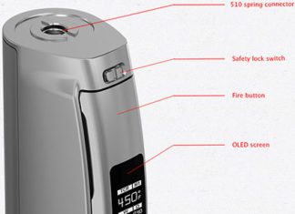 Presa TC100W vape mod