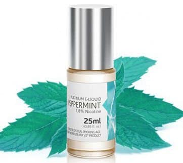 v2 peppermint platinum eliquid review