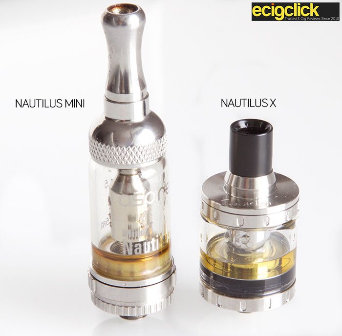 Aspire nautilus X vs Nautilus Mini