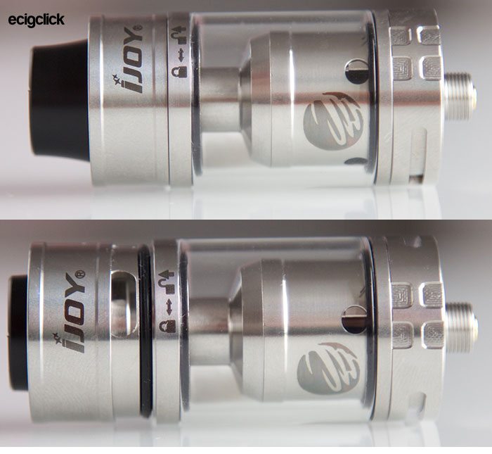 ijoy tornado rdta juice fill side