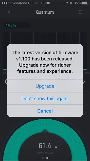 smok firmware upgrade app