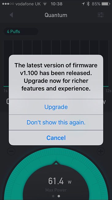 smok firmware upgrade app