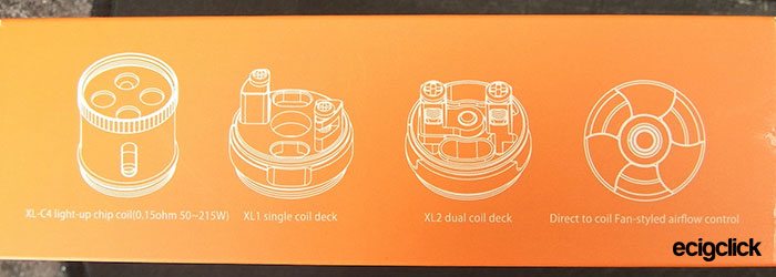 ijoy limitless xl rta coil head and RBA types