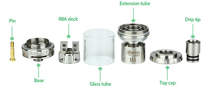 ud goblin mini v3 rta parts