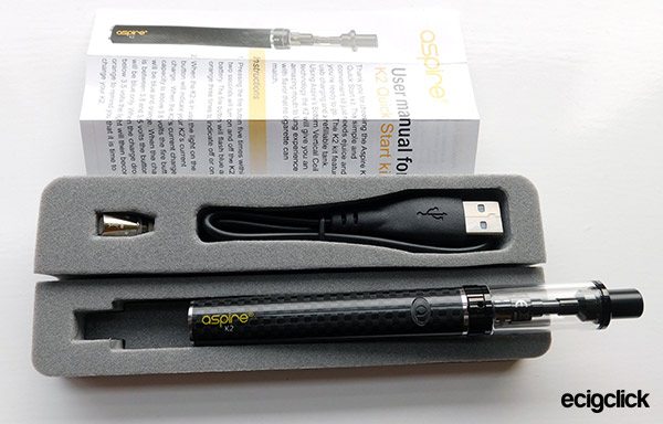 aspire k2 vape pen review