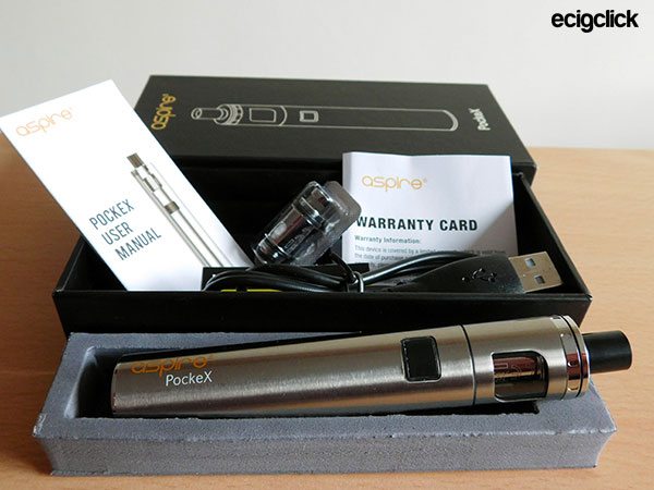 Aspire Pockex Kit Contents