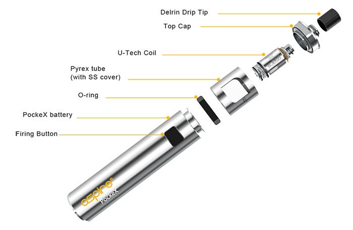 Aspire Pockex Parts