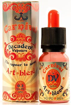 decadent vapours carnival reviewed
