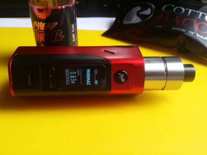 Digiflavor Lynx RDA on Wismec Reaulux mod