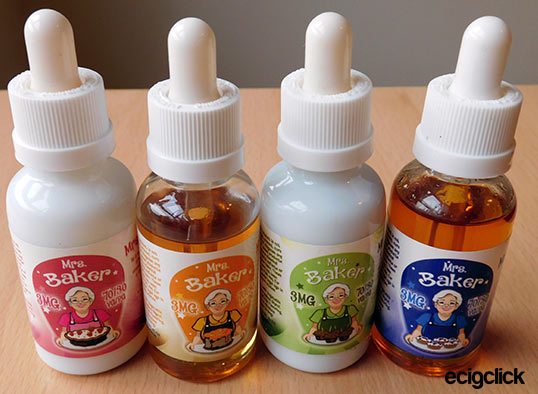 Mrs Baker E Liquid Review