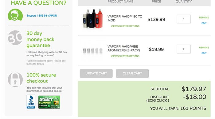 Vaporfi Coupon Code