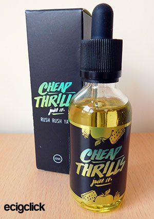 Cheap Thrills Rush Rush Yayo e juice