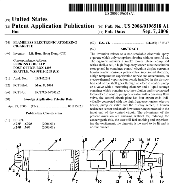 hon lik patent