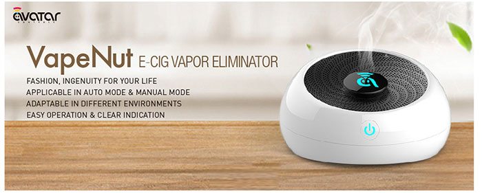 vapenut ecig vapor eliminator preview