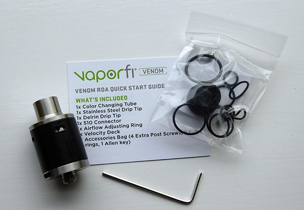 vaporfi venom contents