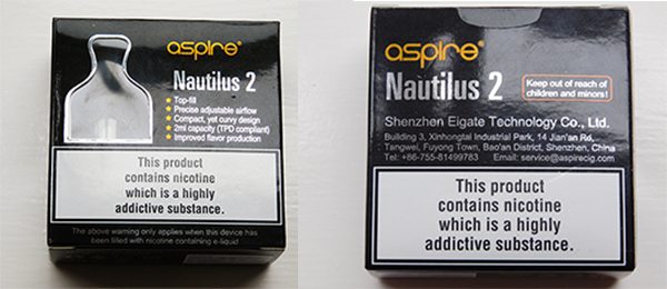 nautilus 2 box