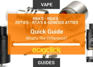Whats the difference between rda's, rdta's, rta's and genesisi atties?