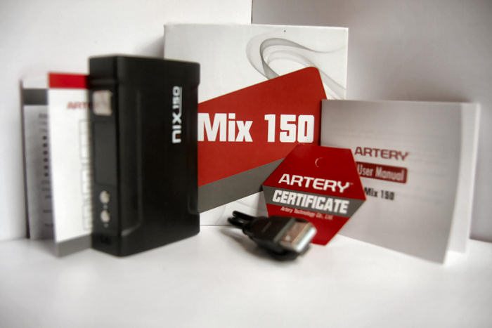 Artery mix 150 kit content