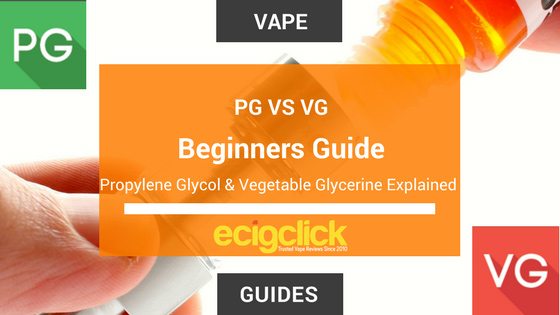 PG Vs VG in Vaping - What's The Difference