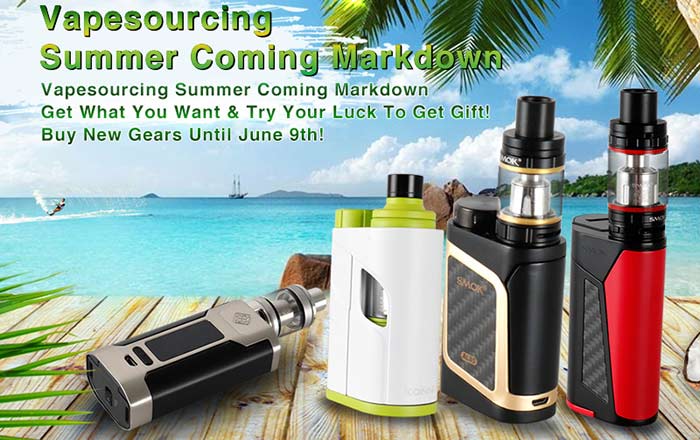 Vapesourcing Summer Vape Markdown Lottery Draw • Ecigclick