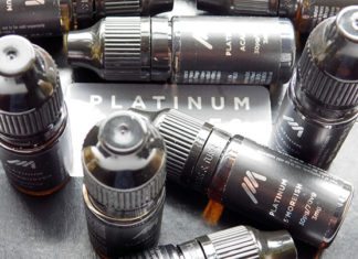 mirage e-liquids platinum range
