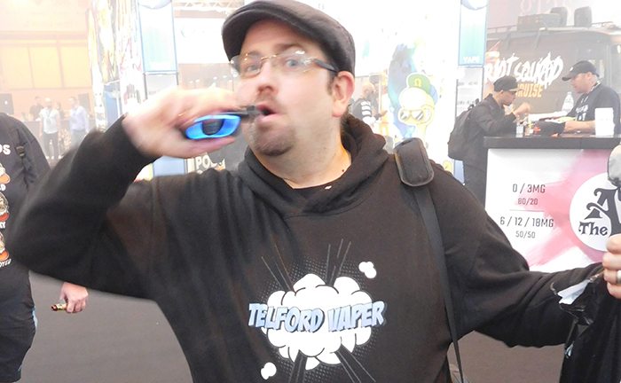 the telford vaper at expo