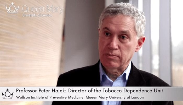 E-cigarettes Help Smokers QuitProfessor-Peter-Hajek