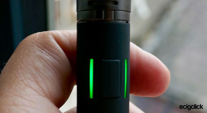 halo vape pen battery light