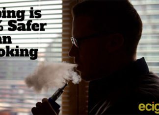 vaping is 95% safer than smoking