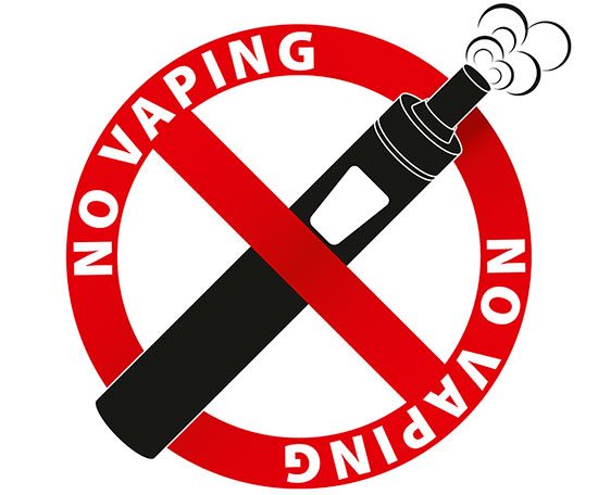 no vaping